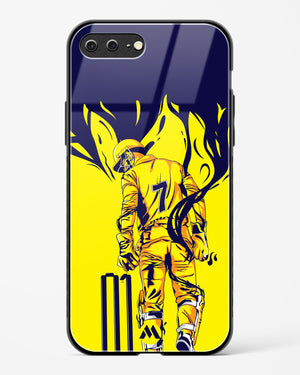 MS Dhoni Greatest Finisher Glass Case Phone Cover (Apple)