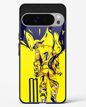 MS Dhoni Greatest Finisher Glass Case Phone Cover (Google)