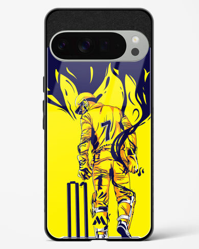 MS Dhoni Greatest Finisher Glass Case Phone Cover (Google)