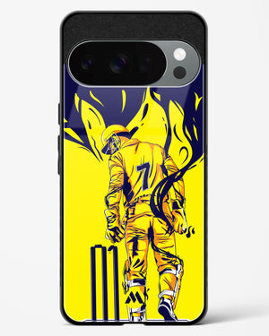 MS Dhoni Greatest Finisher Glass Case Phone Cover (Google)