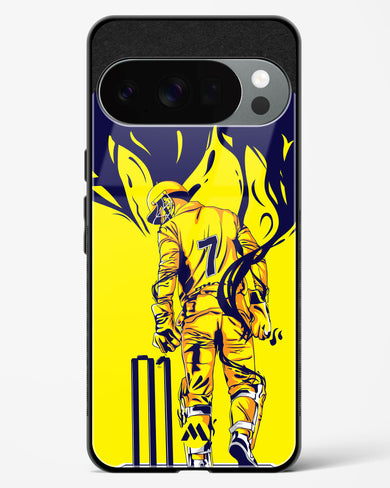 MS Dhoni Greatest Finisher Glass Case Phone Cover (Google)