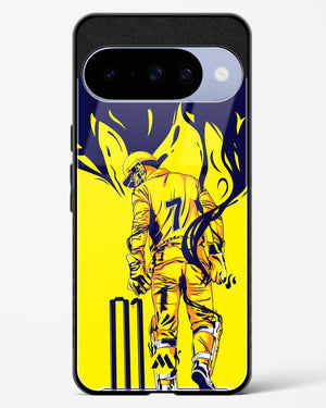 MS Dhoni Greatest Finisher Glass Case Phone Cover (Google)