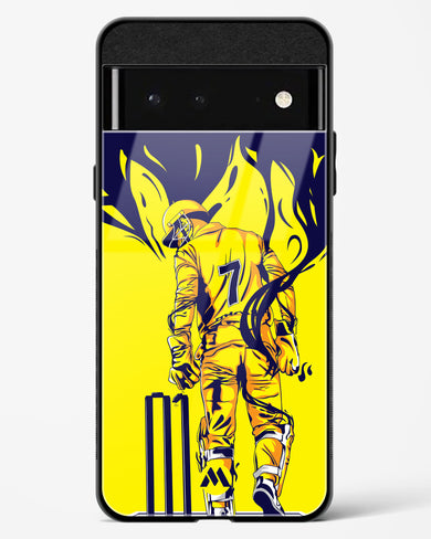 MS Dhoni Greatest Finisher Glass Case Phone Cover-(Google)