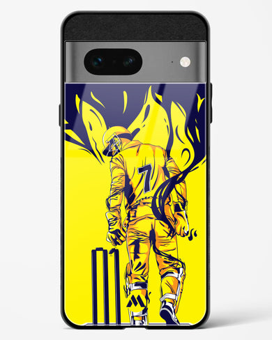 MS Dhoni Greatest Finisher Glass Case Phone Cover (Google)