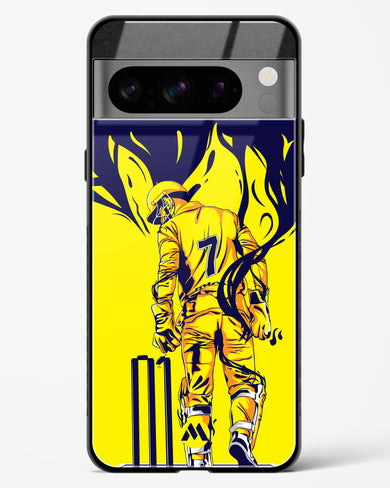 MS Dhoni Greatest Finisher Glass Case Phone Cover (Google)