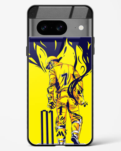 MS Dhoni Greatest Finisher Glass Case Phone Cover (Google)