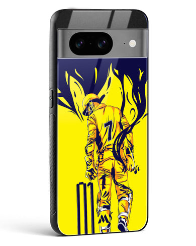 MS Dhoni Greatest Finisher Glass Case Phone Cover (Google)