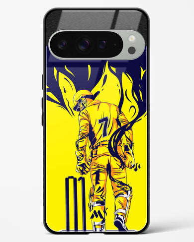 MS Dhoni Greatest Finisher Glass Case Phone Cover (Google)