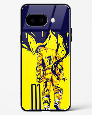 MS Dhoni Greatest Finisher Glass Case Phone Cover (Google)