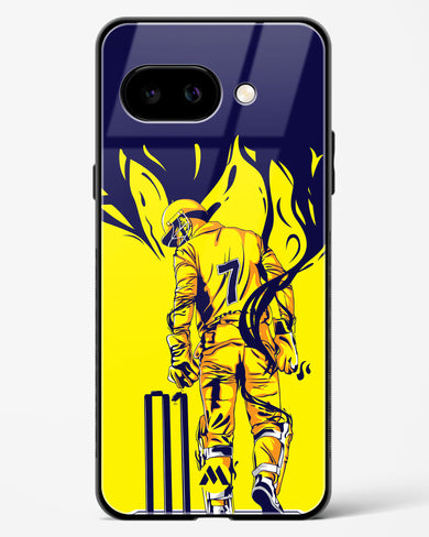MS Dhoni Greatest Finisher Glass Case Phone Cover (Google)