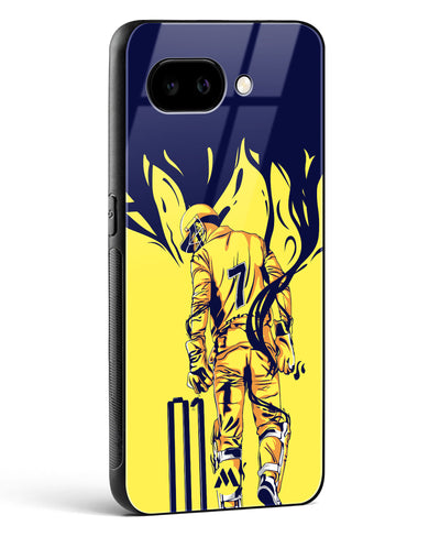MS Dhoni Greatest Finisher Glass Case Phone Cover (Google)