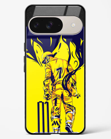 MS Dhoni Greatest Finisher Glass Case Phone Cover (Google)