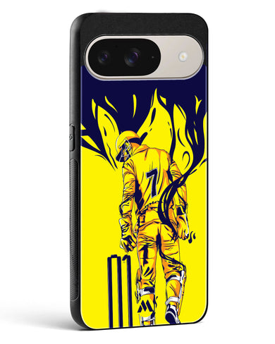 MS Dhoni Greatest Finisher Glass Case Phone Cover (Google)