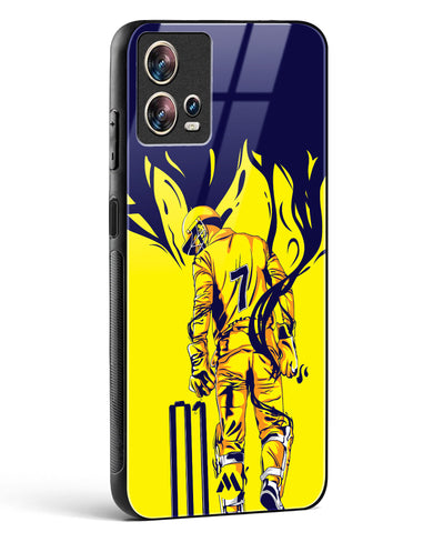 MS Dhoni Greatest Finisher Glass Case Phone Cover (Motorola)