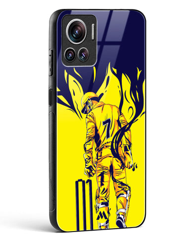 MS Dhoni Greatest Finisher Glass Case Phone Cover (Motorola)