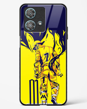 MS Dhoni Greatest Finisher Glass Case Phone Cover (Motorola)