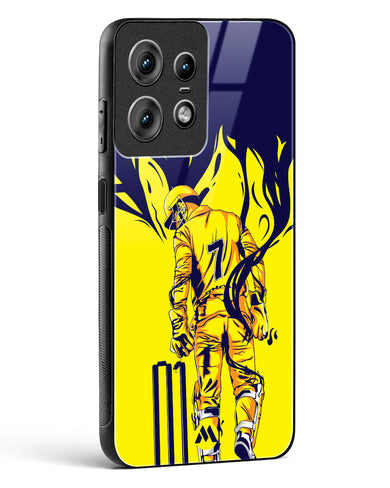 MS Dhoni Greatest Finisher Glass Case Phone Cover (Motorola)