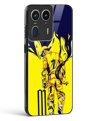 MS Dhoni Greatest Finisher Glass Case Phone Cover (Motorola)