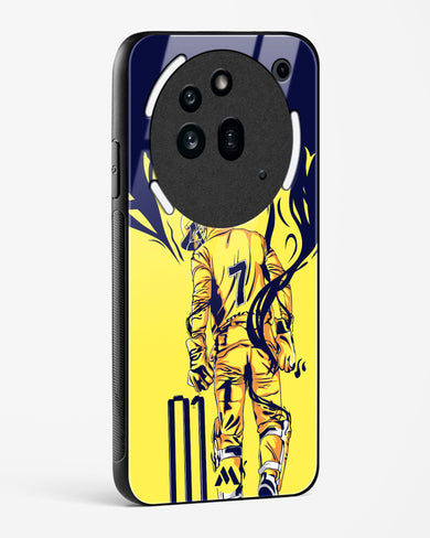 MS Dhoni Greatest Finisher Glass Case Phone Cover (Nothing)