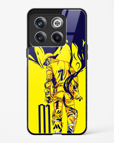 MS Dhoni Greatest Finisher Glass Case Phone Cover-(OnePlus)