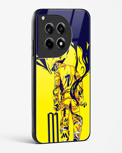 MS Dhoni Greatest Finisher Glass Case Phone Cover (OnePlus)