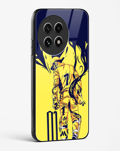 MS Dhoni Greatest Finisher Glass Case Phone Cover (OnePlus)