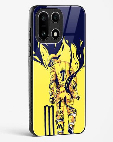 MS Dhoni Greatest Finisher Glass Case Phone Cover (OnePlus)