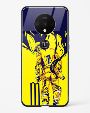 MS Dhoni Greatest Finisher Glass Case Phone Cover (OnePlus)