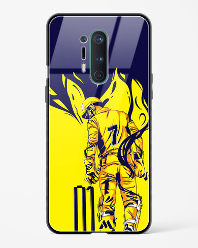 MS Dhoni Greatest Finisher Glass Case Phone Cover-(OnePlus)