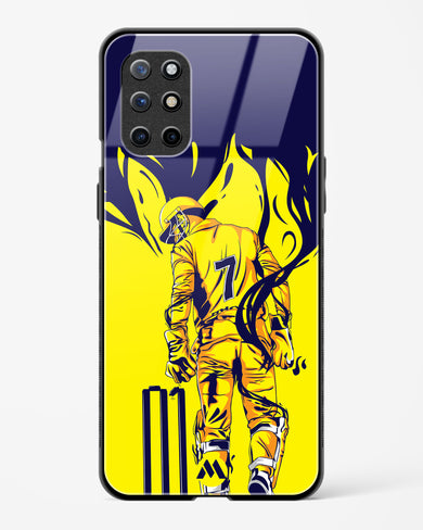 MS Dhoni Greatest Finisher Glass Case Phone Cover-(OnePlus)