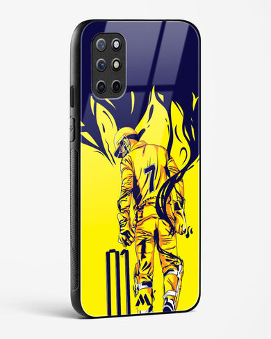 MS Dhoni Greatest Finisher Glass Case Phone Cover-(OnePlus)