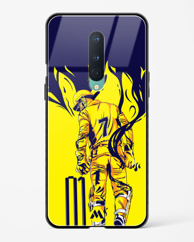 MS Dhoni Greatest Finisher Glass Case Phone Cover-(OnePlus)