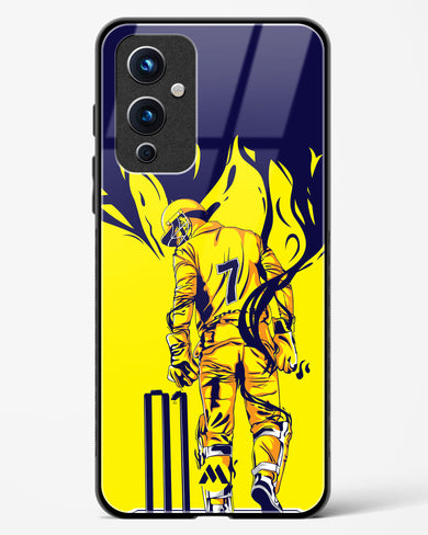 MS Dhoni Greatest Finisher Glass Case Phone Cover-(OnePlus)