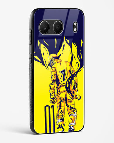 MS Dhoni Greatest Finisher Glass Case Phone Cover (OnePlus)