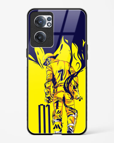 MS Dhoni Greatest Finisher Glass Case Phone Cover-(OnePlus)