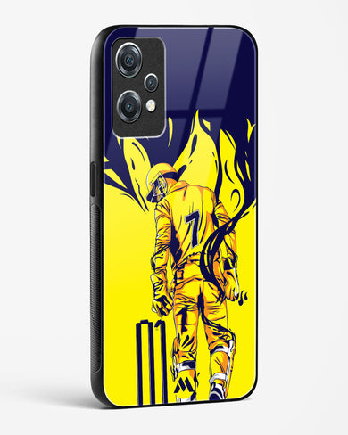 MS Dhoni Greatest Finisher Glass Case Phone Cover-(OnePlus)