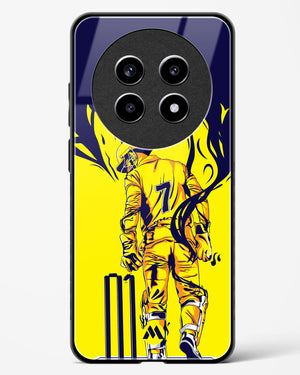 MS Dhoni Greatest Finisher Glass Case Phone Cover (Realme)