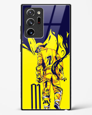 MS Dhoni Greatest Finisher Glass Case Phone Cover (Samsung)