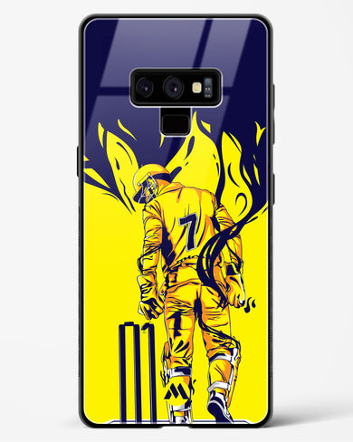MS Dhoni Greatest Finisher Glass Case Phone Cover (Samsung)