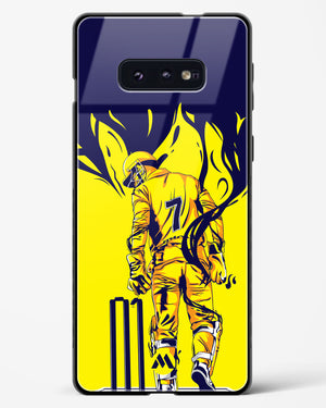 MS Dhoni Greatest Finisher Glass Case Phone Cover (Samsung)