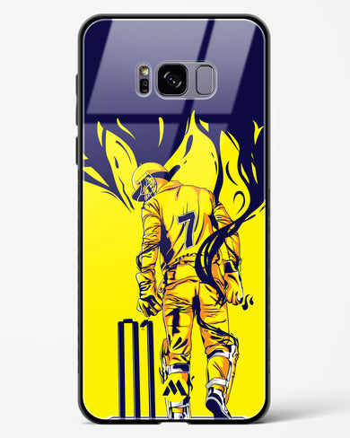 MS Dhoni Greatest Finisher Glass Case Phone Cover (Samsung)