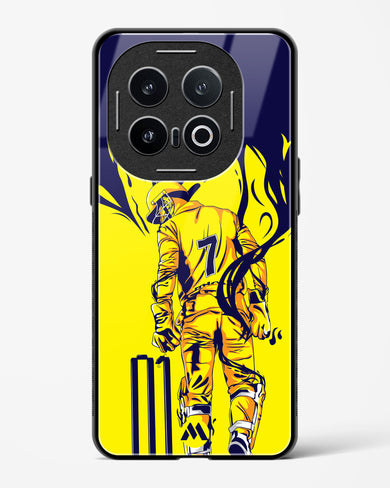 MS Dhoni Greatest Finisher Glass Case Phone Cover (Vivo)