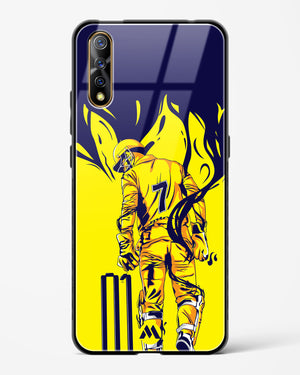 MS Dhoni Greatest Finisher Glass Case Phone Cover (Vivo)