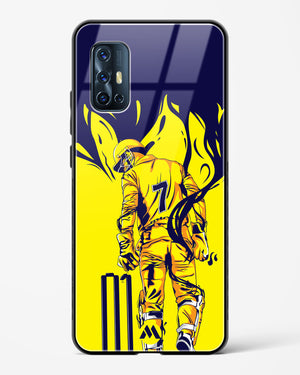 MS Dhoni Greatest Finisher Glass Case Phone Cover (Vivo)
