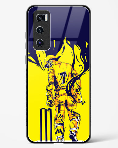 MS Dhoni Greatest Finisher Glass Case Phone Cover-(Vivo)