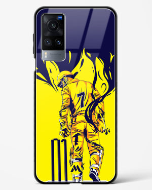 MS Dhoni Greatest Finisher Glass Case Phone Cover-(Vivo)