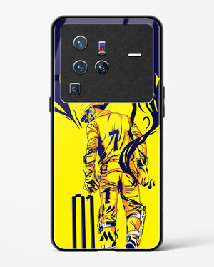 MS Dhoni Greatest Finisher Glass Case Phone Cover (Vivo)