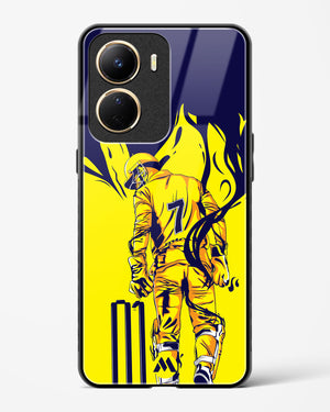 MS Dhoni Greatest Finisher Glass Case Phone Cover (Vivo)