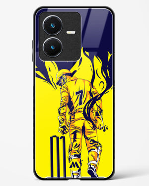 MS Dhoni Greatest Finisher Glass Case Phone Cover-(Vivo)