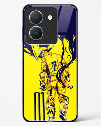 MS Dhoni Greatest Finisher Glass Case Phone Cover (Vivo)